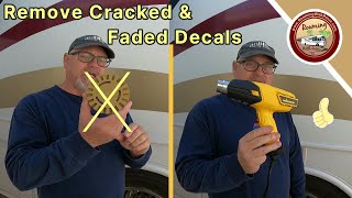 How To Remove Decals From Your RV or Motorhome [upl. by Liryc690]