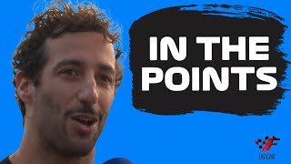 Daniel Ricciardo Post Race Interview Belgian GP 2024 [upl. by Heger]