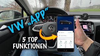 VW We Connect App  Die 5 besten Funktionen [upl. by Garlen991]