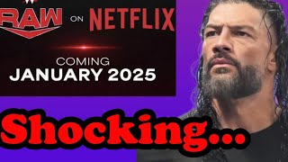 Roman Reigns Set to Dominate WWE RAW on Netflix in 2025quot [upl. by Ten492]