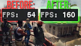 Fix your Warzone FPS  Settings dont matter [upl. by Mickey]