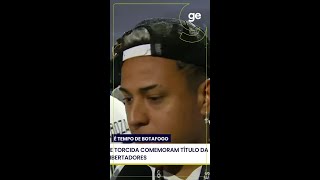 É TEMPO DE BOTAFOGO MATHEUS MARTINS CONTA COMO É VIVER O SONHO  shorts  geglobo [upl. by Yekim144]