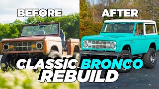 Full Build Restoring A Classic Bronco With A Modern Twist [upl. by Enamrahc]