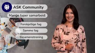 Dette er ASK Community og Discord [upl. by Annadal]