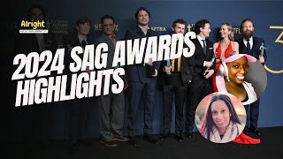 2024 SAG Award Highlights [upl. by Sarnoff]