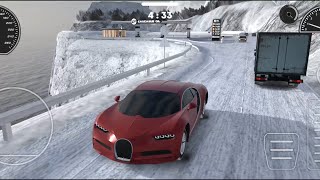 Bugatti Chiron Gameplay Ultra Realistic HD  Caucasus Parking Mod Apk [upl. by Nialb]