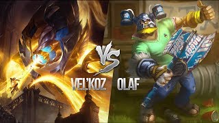 SARDOCHE REPLAY  VELKOZ VS OLAF  Non cest pas Alderiate mais tu vas cliquer pour en être sur [upl. by Eoz]