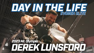 Day in the Life Mr Olympia dereklunsford [upl. by Einnej]