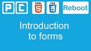 HTML5 and CSS3 beginners tutorial 44  introduction to forms [upl. by Bathulda]