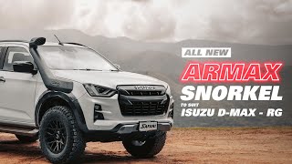 ISUZU DMAX RG  Safari ARMAX Snorkel  Next Generation [upl. by Aynom]