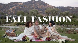 BehindtheScenes Exclusive Fall Fashion at Four Seasons Resort and Residences Napa Valley [upl. by Baugh]