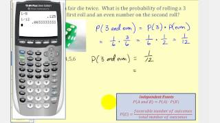 Probability of Independent Events [upl. by Aivuy]