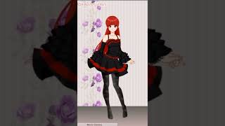 Anime Gothic Girl Dress Up Game Games For Girls GirlsPrincess [upl. by Cyrilla]