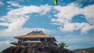 Nick Jacobsen kitesurfs off the top of my house on Moskito Island [upl. by Eigroeg]