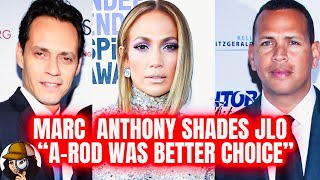 Marc Anthony DESTROYS JLoLaughs About Her 4th DivorceSays ARod Is A Better Man For… [upl. by Korrie455]