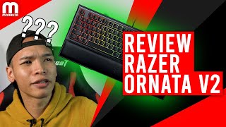 Sensasi quotMengelirukanquot Tapi Positif Review Razer Ornata Chroma V2 [upl. by Analeh597]