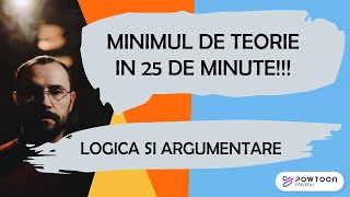 Bac Logica  Minimul de teorie in 25 de minute [upl. by Paske496]