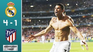 Real Madrid vs Atletico Madrid 41 Highlights amp Goals  Final UCL 20132014 [upl. by Kelvin410]