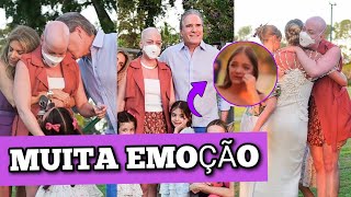 Fabiana Justus leva família às lágrimas com SURPRESA em aniversário da irmã caçula Vicky 😭 [upl. by Ahsienor]