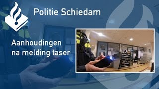 Politie PRO247 Aanhoudingen na melding taser [upl. by Miah]