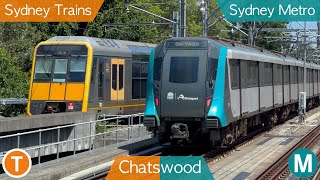 Transport for Sydney Vlog 548 Chatswood Part 4  Sydney Metro amp Trains [upl. by Tyne]