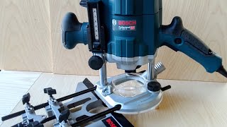 Bosch GOF 1250 CE elettrofresatrice 1ª parte Unboxing [upl. by Eilrahc]