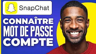 Comment Connaître Le Mot De Passe Dun Compte Snap  2024 [upl. by Clareta]