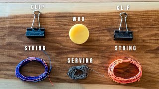 No Jig  Flemish Twist Bowstring Build [upl. by Grindle]