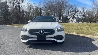 2022 MercedesBenz C300 4Matic is it a mini SClass [upl. by Reuven960]