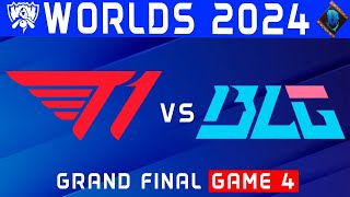 T1 vs BLG Highlights Game 4  Grand Final Worlds 2024  T1 vs Bilibili Gaming by Onivia [upl. by Salomie626]