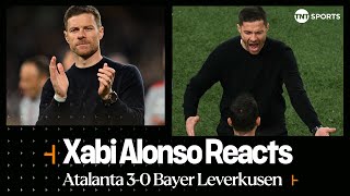 quotIT WAS NOT MEANT TO BEquot 😔  Xabi Alonso  Atalanta 30 Bayer Leverkusen  Europa League Final [upl. by Zanze]