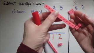 E252 Functional Skills Maths Entry 2 Subtract twodigit numbers [upl. by Bellew]