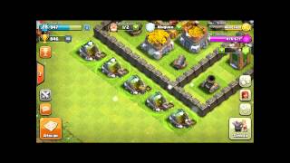 Como tener mucho dinero en Clash of Clan 100000 monedas en un dia [upl. by Beane402]