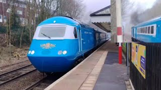 Scream and Clag The midland pullman the whitby jet arrives and departs with a tone [upl. by Kcirderf]