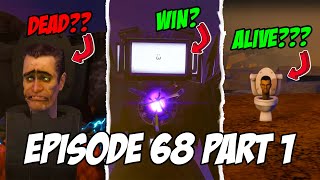 TITAN TV MAN WON ASTROS BACK  Episode 68 Part 1 SKIBIDI TOILET ALL Easter Egg Analysis Theory [upl. by Fremont]