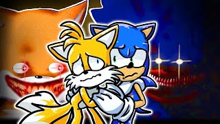 Sonic e Tails REAGEM ao SHIN SONIC na VIDA REAL [upl. by Aleunam723]