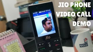 Jio Phone Video Calling Demo over Jio 4G Connection  PhoneRadar Ft GeekyRanjit [upl. by Normand]