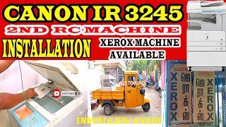 CANON IR 3245  REFURBHISHED XEROX MACHINE  CANON RC MACHINE  STUDENT XEROX MACHINE COPIERTECH [upl. by Alithia]