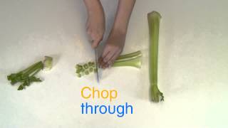 How to Dice Celery  Simple steps [upl. by Terina]