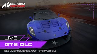 LIVE l Assetto Corsa Competizione l GT2 DLC Premiere Event [upl. by O'Gowan67]