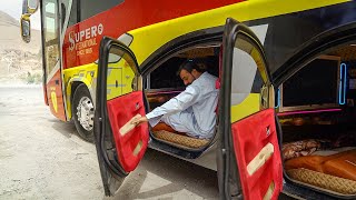 Riding Pakistan’s Massive Triple Decker Bus For The First Time [upl. by Ofelia964]