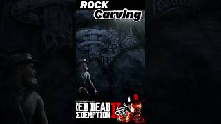 பாறை ஓவியம் 🗿🗿ROCK CARVING PART 2  Red Dead Redemption 2 rdr2 rdr2secret gaming viralvideo [upl. by Noemi96]