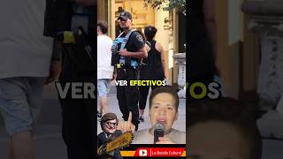 Taser en Ciudad de Buenos Aires mileipresidente Milei Presidente [upl. by Yenal]