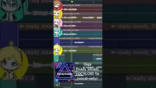 Vocalonly Giga  Ready Steady  VOCALOID X6 [upl. by Gustie]