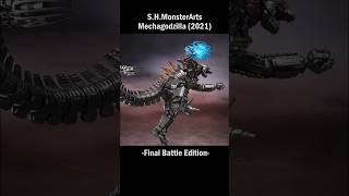 SHMonsterArts Mechagodzilla from Godzilla vs Kong 2021Final Battle Edition shorts [upl. by Intihw]