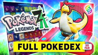 ALL RETURNING POKEMON in Pokemon Legends ZA [upl. by Sivie]