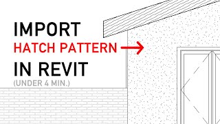 Import a Hatch Pattern in Revit in Under 4 Minutes [upl. by Gean114]