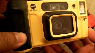 Minolta Weathermatic Dual 35 quotBreve descripcionquot AQP [upl. by Summer]