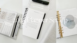 My 2023 Planner Set Up Spiral Goal Planner amp Custom Main Agenda  MadyPlans [upl. by Materi876]