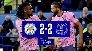 PREMIER LEAGUE LEICESTER CITY 22 EVERTON [upl. by Sweatt]